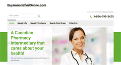 Desktop Screenshot of buyarmodafinilonline.com