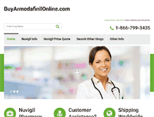 Tablet Screenshot of buyarmodafinilonline.com